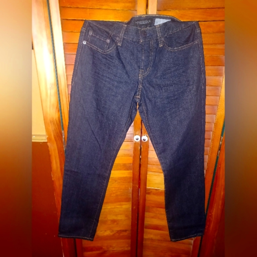 Nwt Aeropostale Slim Straight Button Fly Denim Jeans Size 27/28